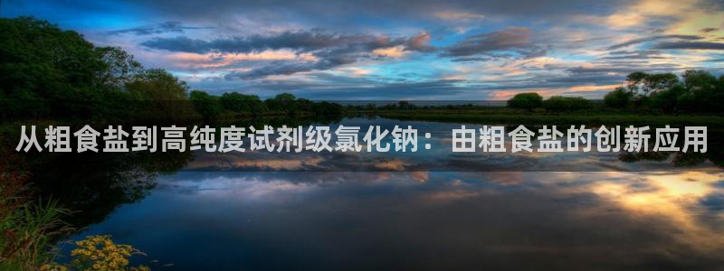 威九国际空降视频：从粗食盐到高纯度试剂级氯化钠：由粗食盐的创